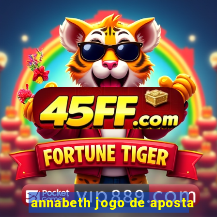 annabeth jogo de aposta